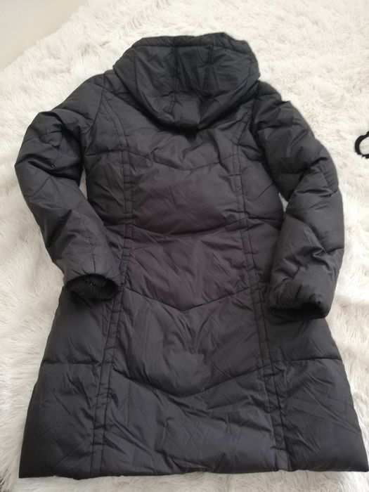 parka Volcano S 36 M 38 płaszcz puchowy Volcano S 36 M 38 czarny