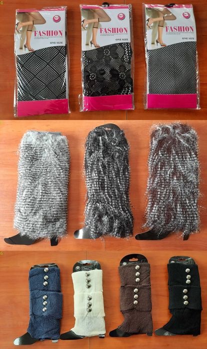 Ocieplacze na łydki buty getry - NOWE