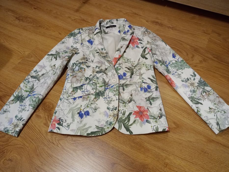 Żakiet w kwiaty Mohito S marynarka