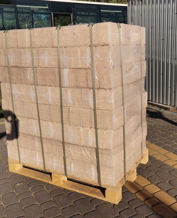 Brykiet Drzewny RUF Liściasty Brzoza-Olsza, Paleta 960kg, Opał