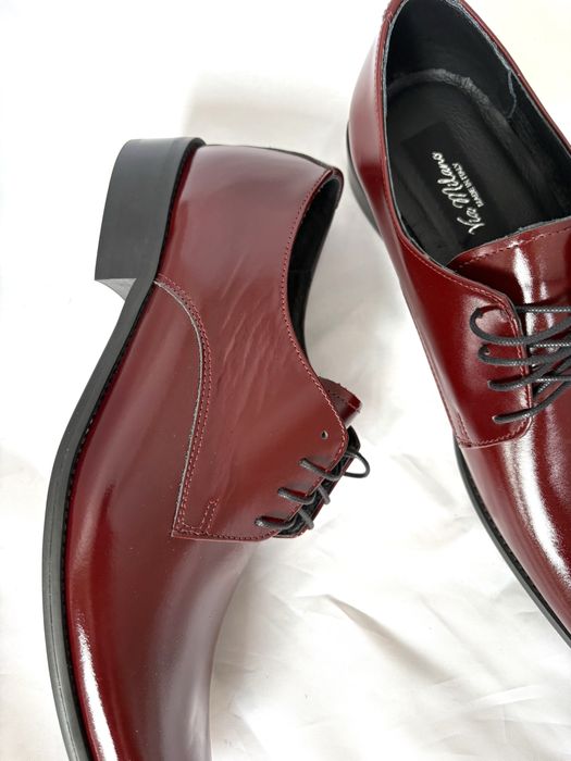 Męskie buty eleganckie Via Milano nowe 42