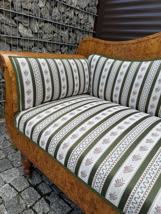 Sofa biedermeier empire ok 1880 r Ala ludwik kanapa brzoza wypoczynek