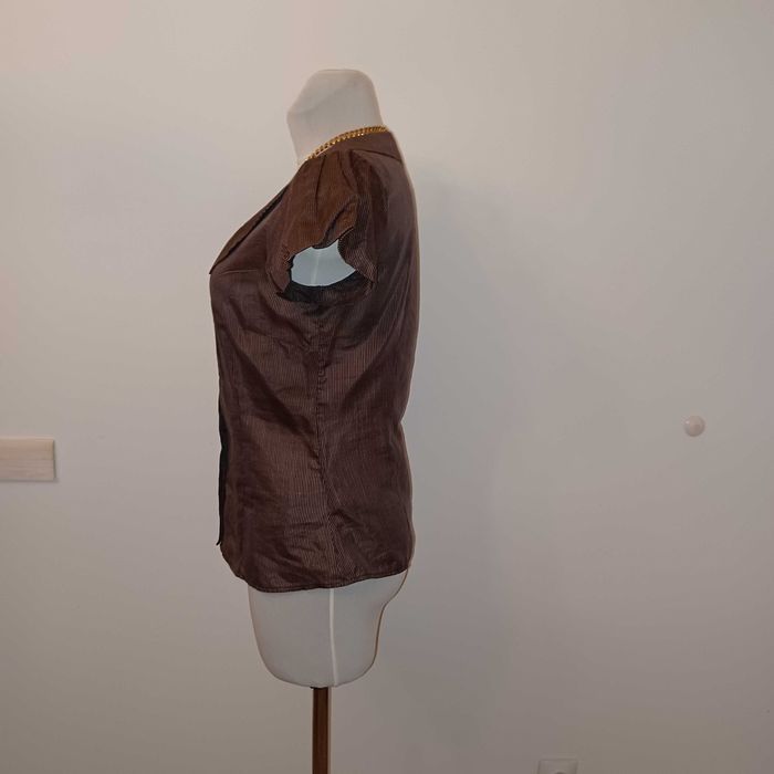 H&M bluzka ślicznota jedwab+bawełna  super stan dla M