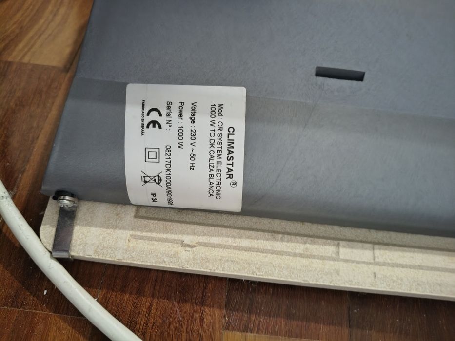 Aquecedor eléctrico de parede