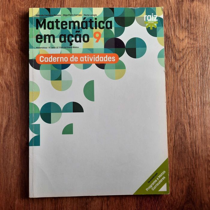 Matemática em ação, 9º ano, Caderno de Atividades, Raiz