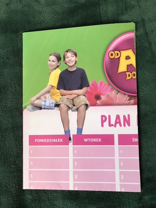 Duży plan lekcji wydawnictwo Od A do Z