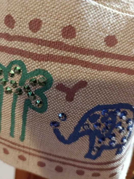 Saco em juta "Unicef"