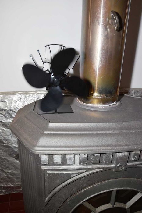 Ventoinha para salamandra