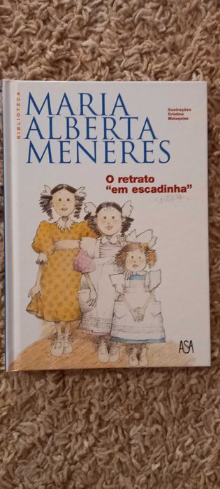 Livro o retrato em escadinha