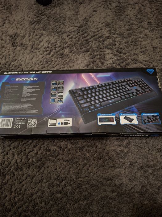 Klawiatura membrowa Media-tech COBRA PRO SUCCUBUS MT1256
