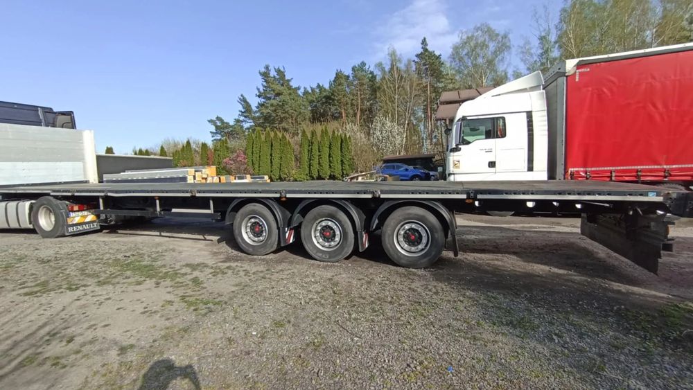 Schwarzmuller  platforma, lekka mulda, niski przebieg