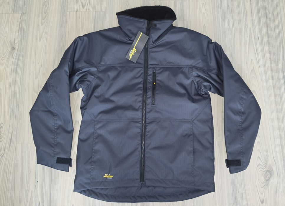 L 1148 Snicke  Allroundwork  OUT PRO kurtka robocza ocieplana zimowa BHP ripstop lekka i mocna staolwo/szara