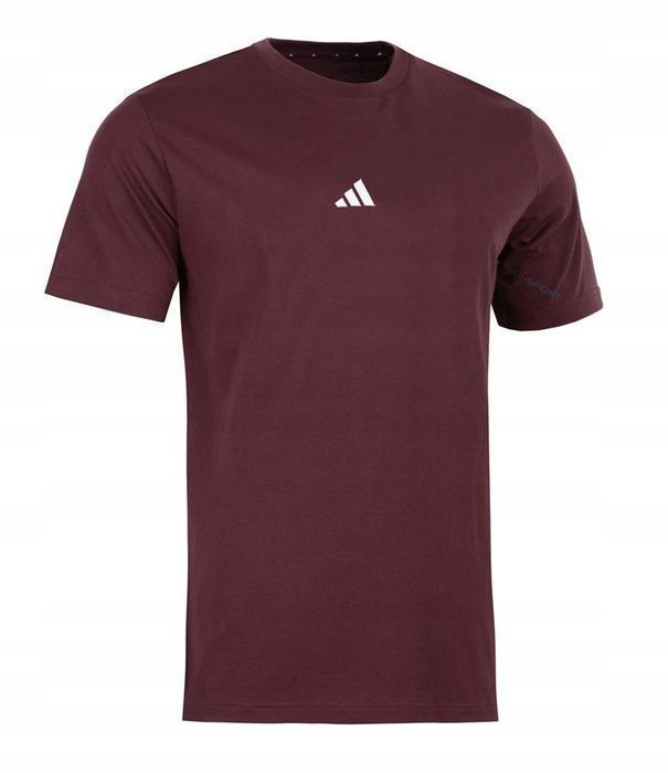 Adidas Wygodna Koszulka Męska Bawełniana T-Shirt Small Logo Xl