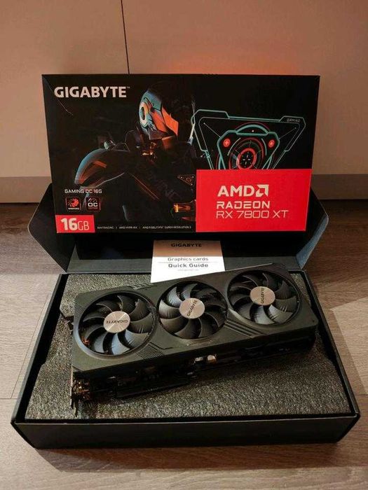 Karta graficzna Radeon RX 7800 XT Gaming OC Gigabyte