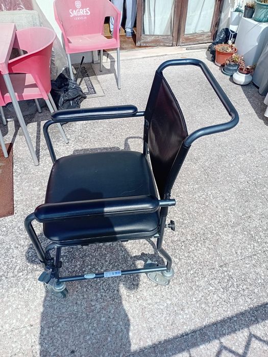 Cadeira de rodas sanitária