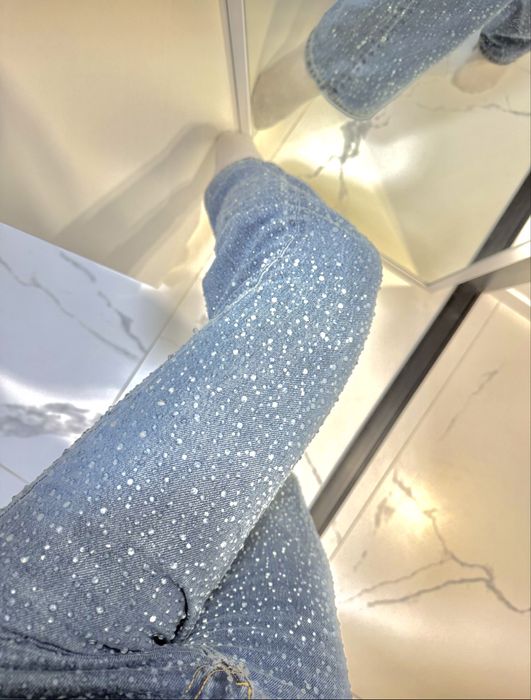 Джинси зі стразами