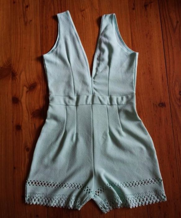 Kombinezon M kolor miętowy stan idealny