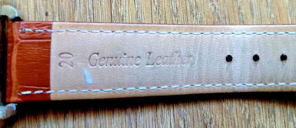 Чоловічий годинник Hermes Paris, оригінал, шкіряний ремінець