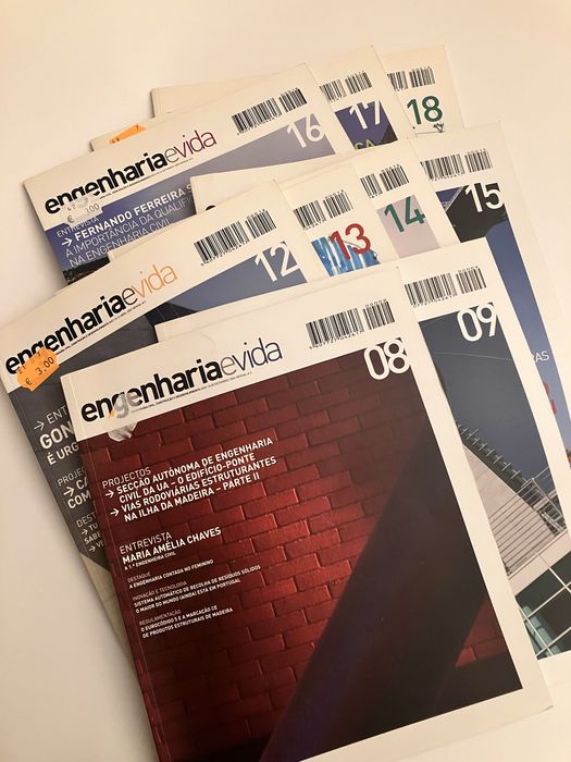 Revistas pedra & cal , engenharia e vida