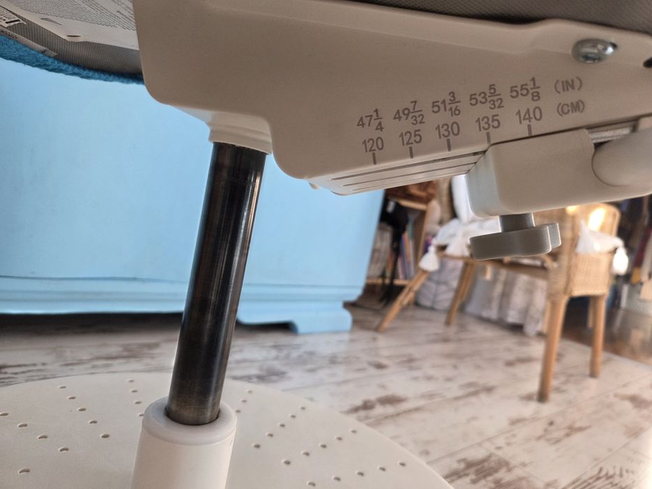 IKEA VIMUND Dziecięce krzesło biurowe niebieskie