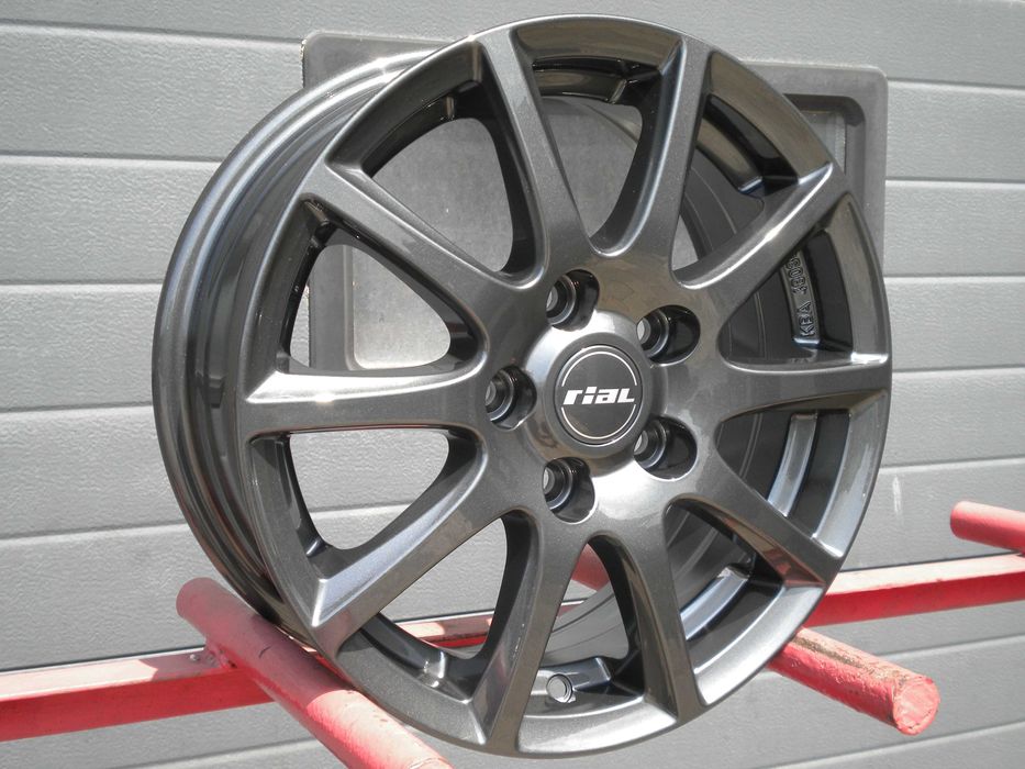 Felgi alu Rial 15 5x112 Vw Golf 5 6 Caddy Skoda Octavia 2 Seat Leon 2