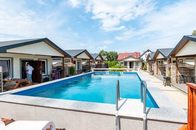Domki nad morzem Dziwnówek Basen Plac zabaw Jacuzzi Sauna