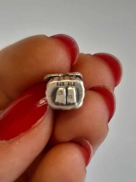 Conta de Anjo Pandora em prata