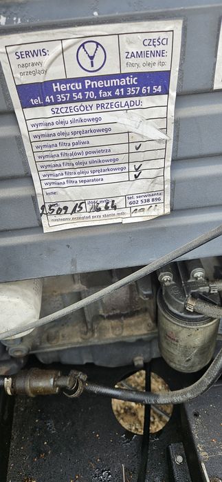 Silnik deutz  f4l 1011 F sprężarka srubowa 5 m3
