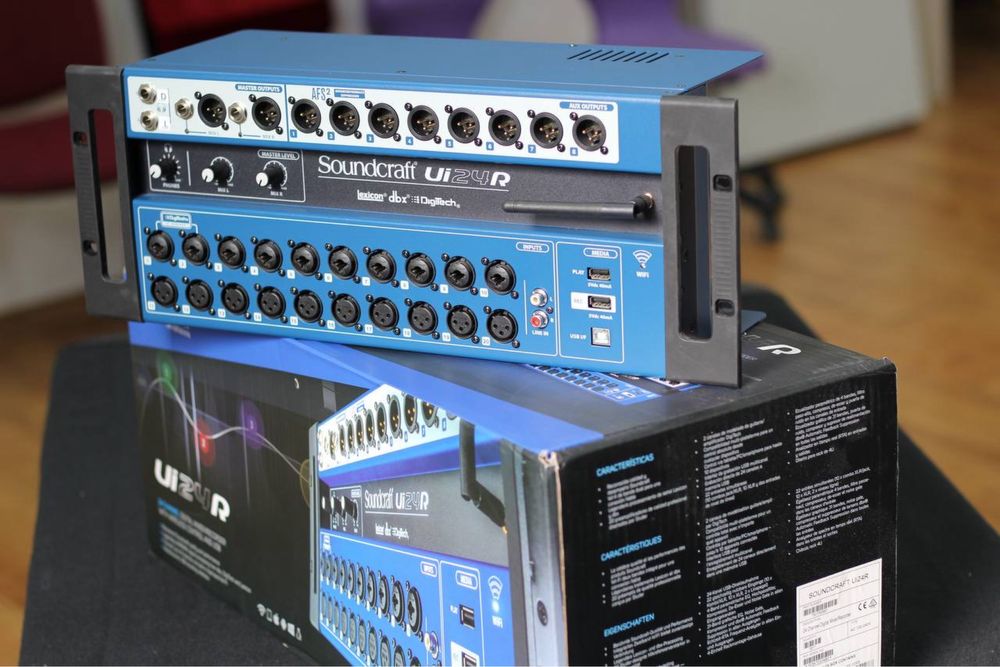 Soundcraft Ui24R – cyfrowy mikser rackowy / stagebox
