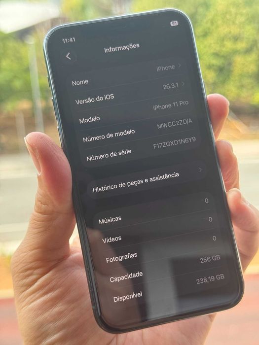 iPhone 11 Pro 256 GB como Novo (Garantia de 6 Meses)