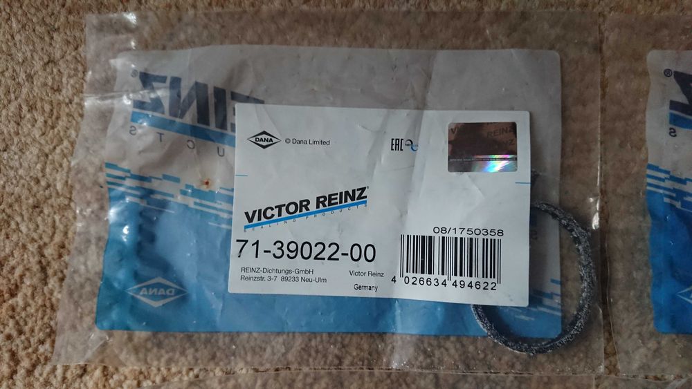 Uszczelka kolektora dolotowego VICTOR REINZ 71/39022/00 4 sztuki