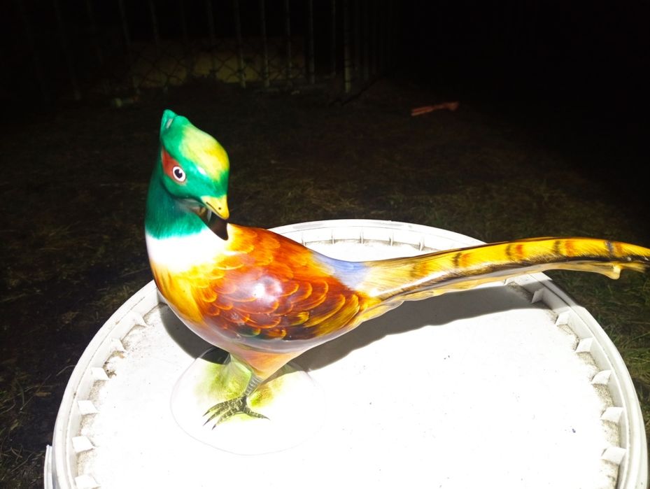 Bażant porcelana figurka Węgry