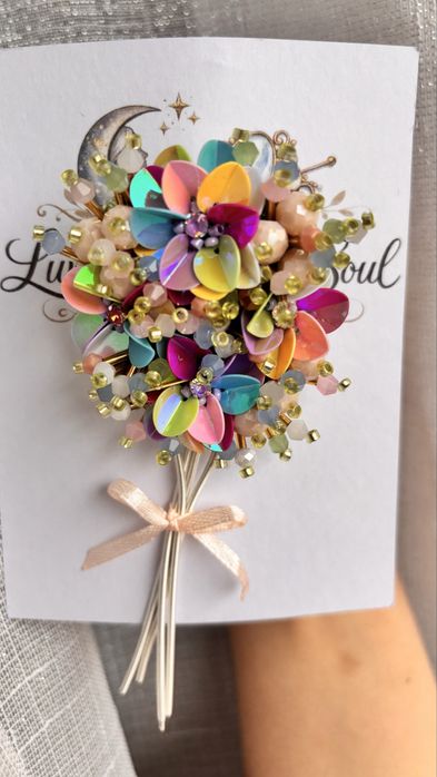 Broszka “Kwiaty”