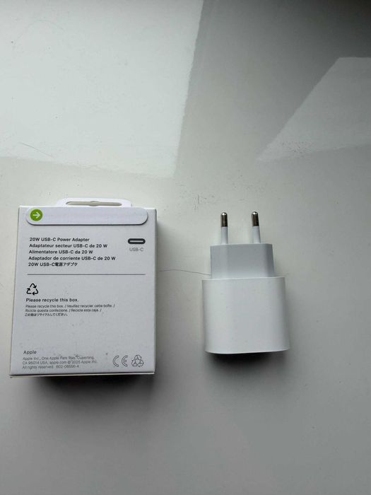 Apple USB-C 20W оригінал | Новий | Швидка зарядка iPhone