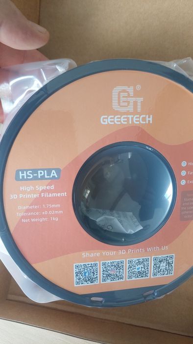 Filamento PLA Geeetech para impressoras 3d  1.75