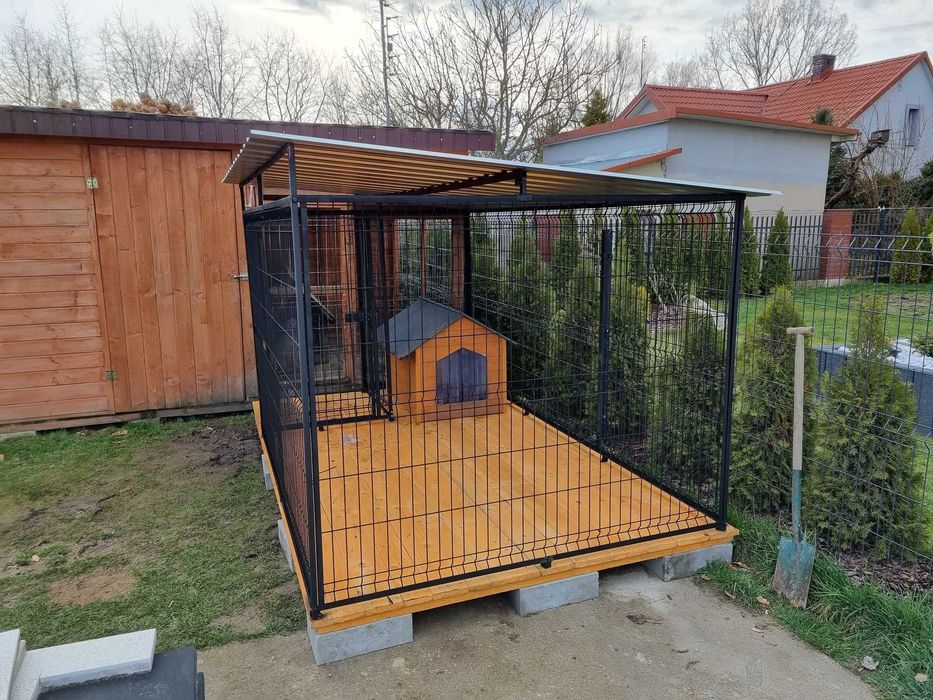 Klatki i kojce dla psów 3x3m