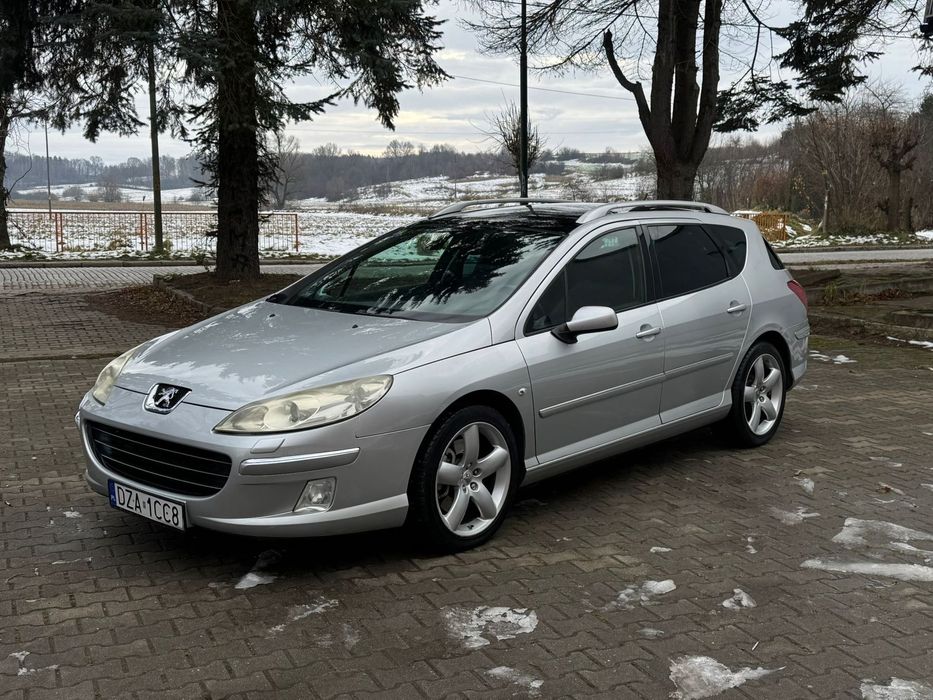 Peugeot 407 2.7 HDI 204 KM AUTOMAT Full Opcja Super Stan.