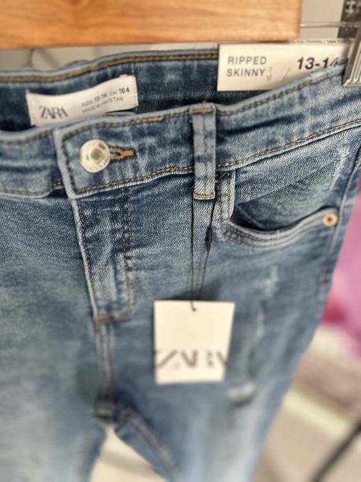 Нові джинси скіні Zara 13-14 років