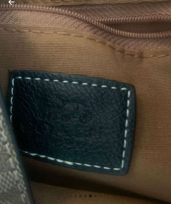 Mochila Coach castanha