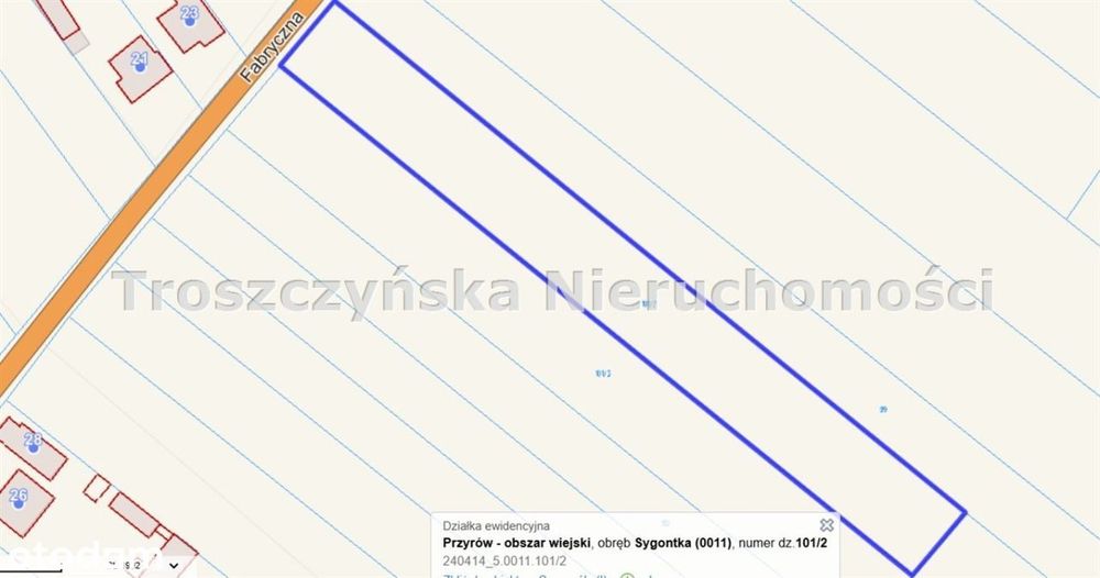 Działki w Sygontce, Gmina Przyrów