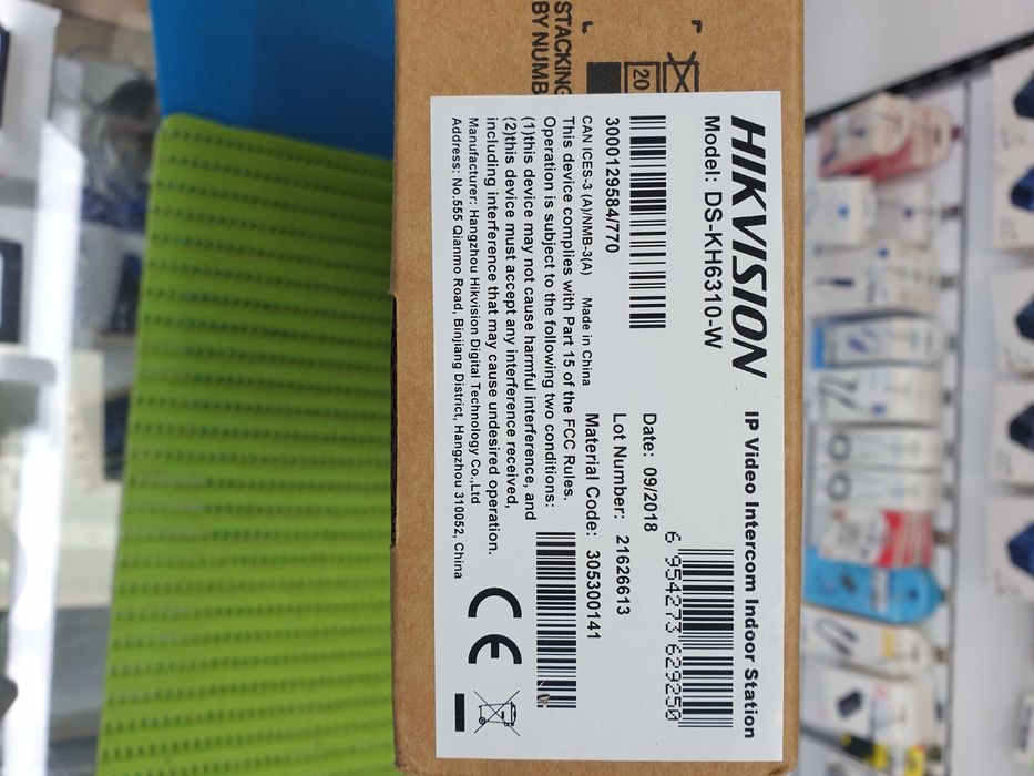 IP Wi-Fi Відеодомофон Hikvision DS-KH6310-W  НОВИЙ!