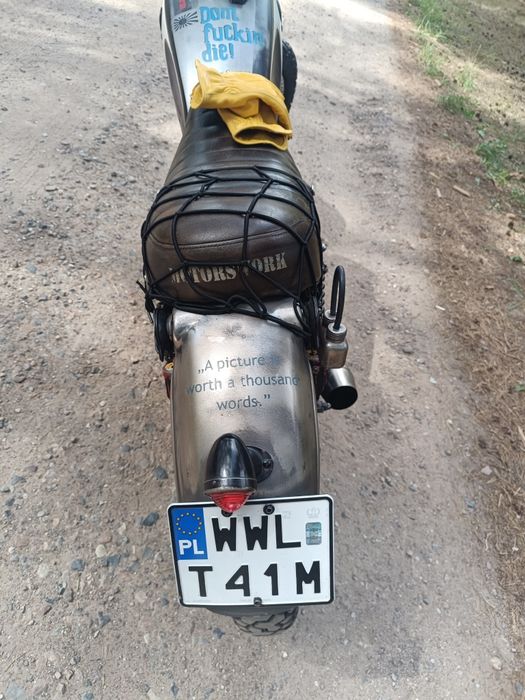 Niepowtarzalna Yamaha SR 500
