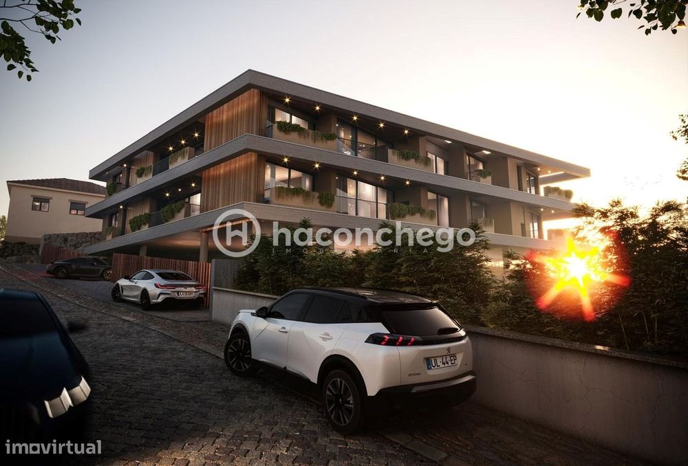 Apartamento T1+1 com garagem em Vila Frescainha São Pedro Barcelos