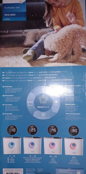 Purificador de ar Philips AC3256 Série 3000