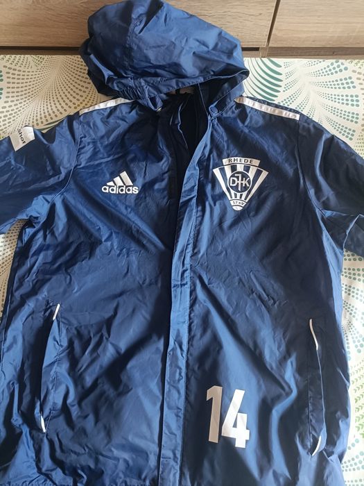Młodzieżowa kurtka wiatrówka rozmiar 164. Adidas