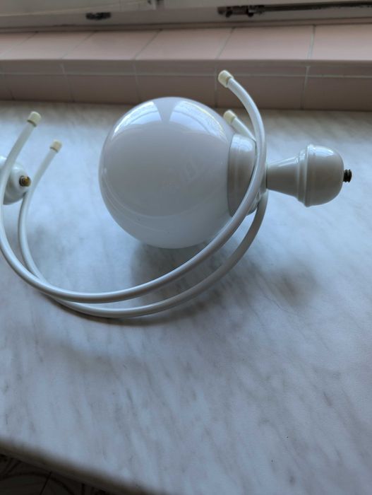 Lampa zwisająca na dużą żarówkę - klosz przeźroczysty