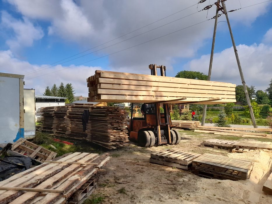 Tartak Mobilny Objazdowy Spalinowy Wood-Mizer-Belki- Krokwie-Deski- Dojazd do Klienta