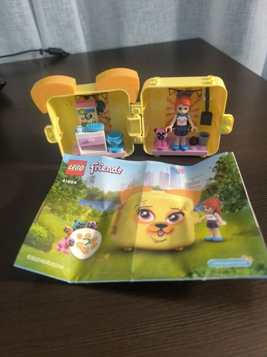 LEGO Friends 4 kpl kostki ze zwierzatkami 41662, 41664, 41665, 41666