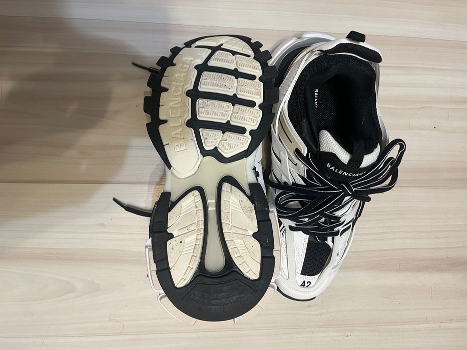 Balenciaga Track Worn Out White