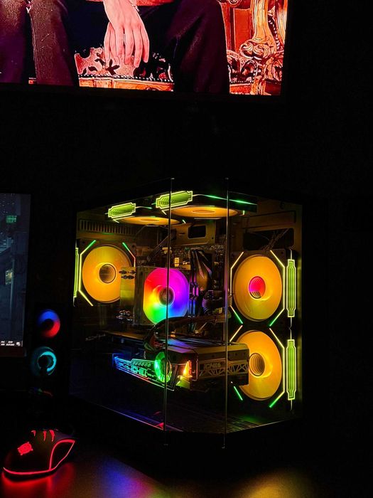 Игровой Компьютер / I7-28 Ядра / DDR4 32Gb/ M2+HDD / RTX 3060Ti 8Gb